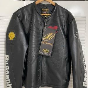 Vanson x Flygeenius leather jacket (large)  48